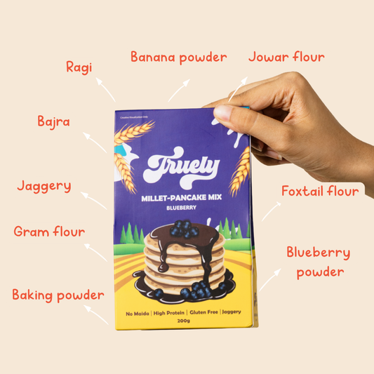 Blueberry Millet Pancake Mix - 23g Protein