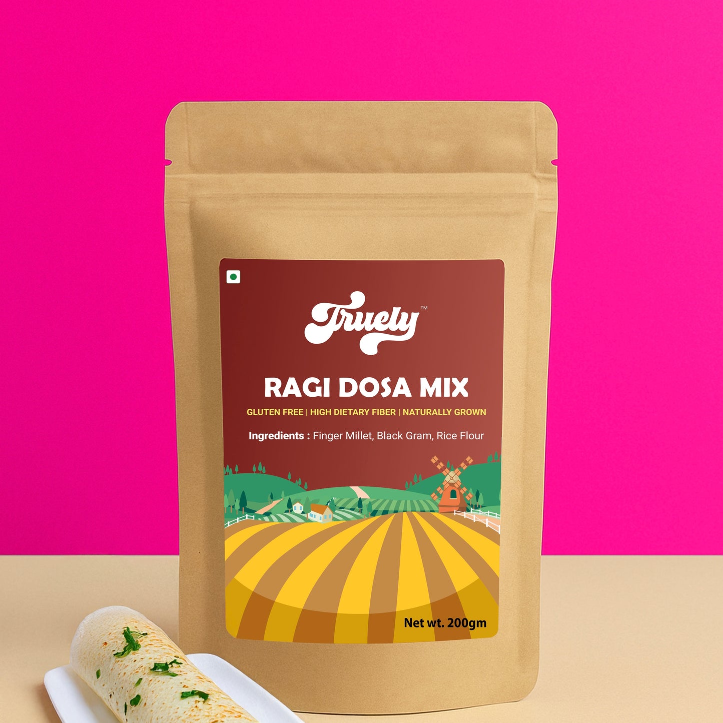 Ragi Dosa Mix - 20g Protein