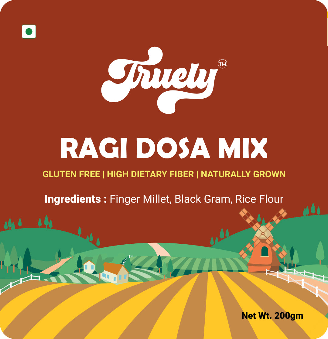 Ragi Dosa Mix - 20g Protein