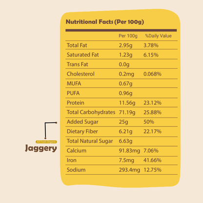 Choco Banana Millet Pancake Mix - 23g Protein